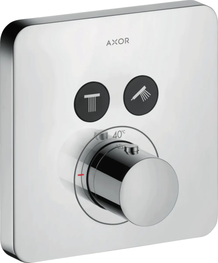 Axor ShowerSelect Termostat, m/2 utløp For innbygging, Krom Axor ShowerSelect Termostat, m/2 utløp For innbygging, Krom