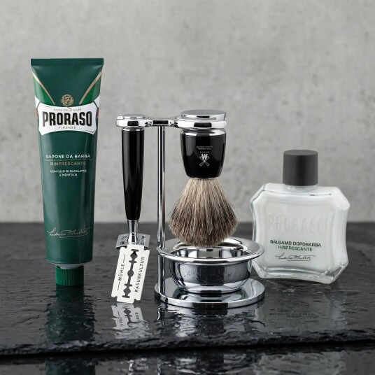 Startsett til tradisjonell barbering - Rytmo - 4 deler START-03-226-GTH-81