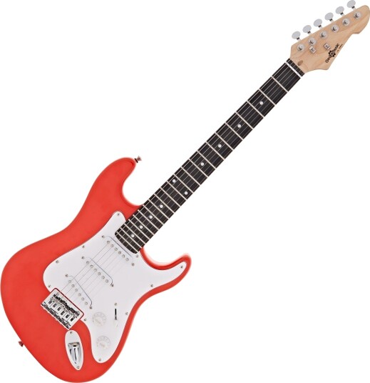 Gear4Music 3/4 LA Elektrisk Gitar Rød Gear4Music 3/4 LA Elektrisk Gitar Rød
