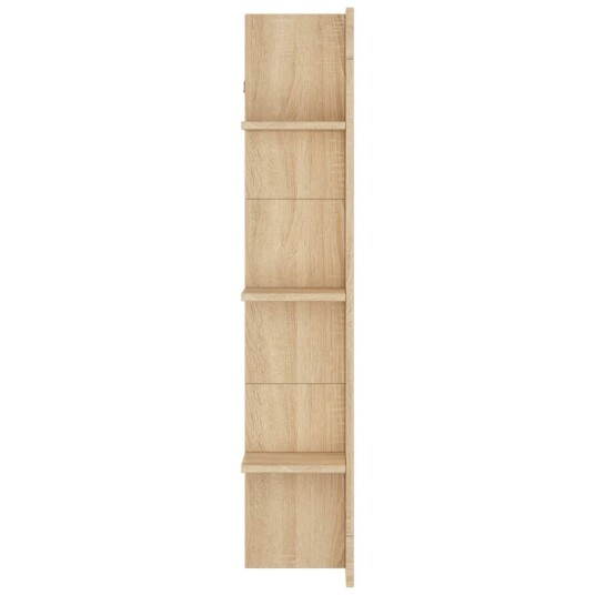 TV benk sonoma eik 152x22x113 cm konstruert tre