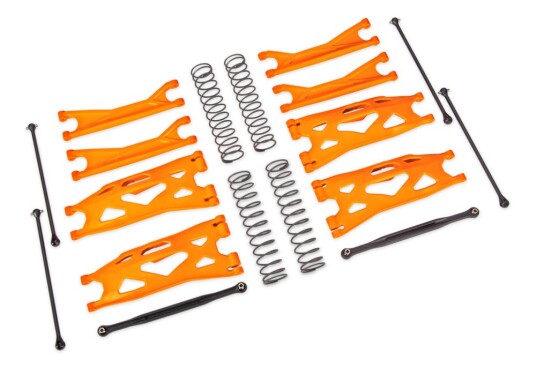 Traxxas 7895T Suspension Kit WideMaxx Orange X-Maxx