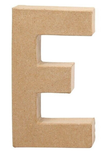 Creativ Company Letter Papier Mache - E