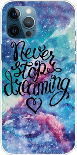 Trolsk Mobildeksel Never Stop Dreaming (iPhone 13 Pro)