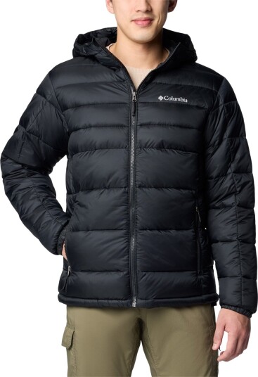 Columbia Sportswear Buck Butte Ii Insulated Hooded Jacket - Black - XXL Columbia Sportswear Buck Butte Ii Insulated Hooded Jacket - Black - XXL
