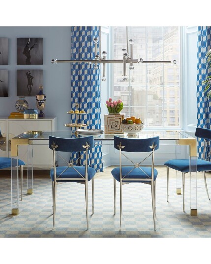 Jacques Dining Table Brass