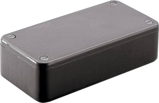 Hammond Electronics 1591Abk Euro Kabinet 100 X 50 X 21 Abs Sort 1 Stk