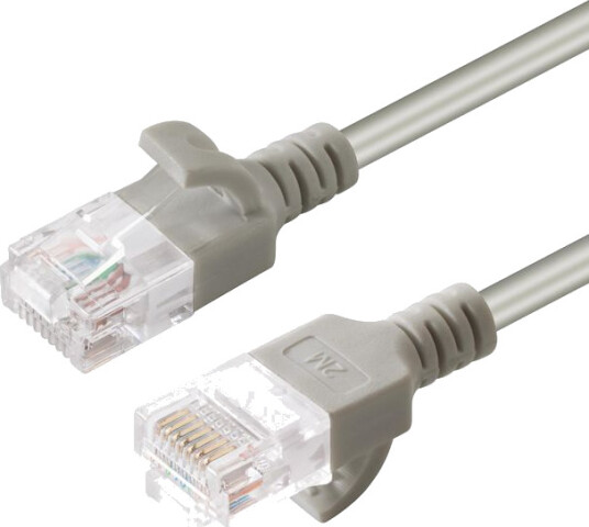 MicroConnect - Nettverkskabel - RJ-45 (hann) til RJ-45 (hann) - 10 m - UTP - CAT 6 - uten hindringer, flertrådet - grå