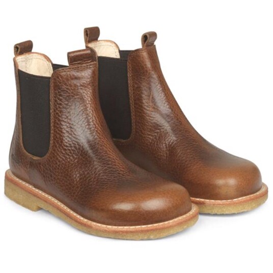 Angulus Chelsea Støvle Cognac 32