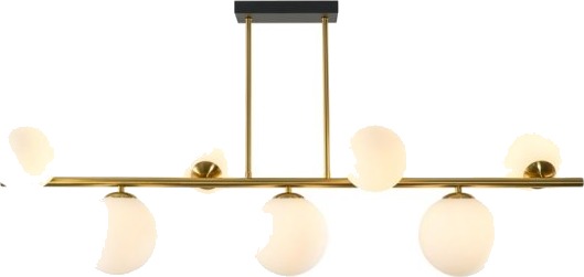 Taklampe Domoletti Pendant Light Raile H52cm 7Xg9 Gull Taklampe Domoletti Pendant Light Raile H52cm 7Xg9 Gull