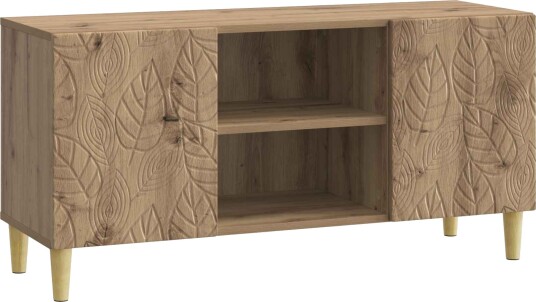 TV skap 102 x 34,5 x 50 cm Artisan eik Konstruert tre TV skap 102 x 34,5 x 50 cm Artisan eik Konstruert tre