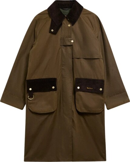 Barbour Dame Frakker Grønn XL,