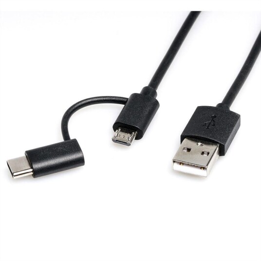 ROLINE USB2.0 Cable C + MicroB   A,
