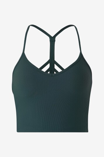 Aim'n - Sports-BH Ribbed Performance Bralette - Grønn