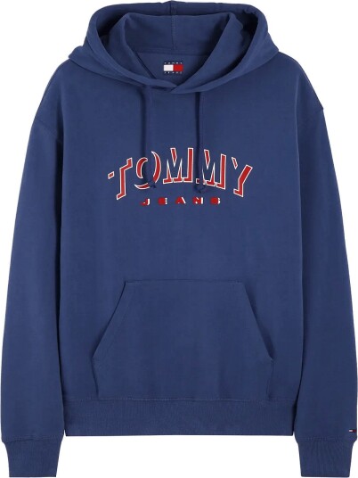 Tommy Jeans Tjm Rlx Tommy Dna Hoodie Ext Navy XS
