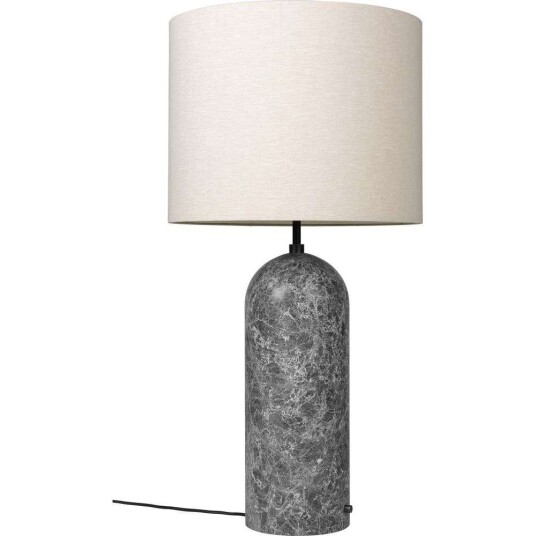 Gubi Gravity XL Low Gulvlampe Grey Marble/Canvas Gubi Gravity XL Low Gulvlampe Grey Marble/Canvas
