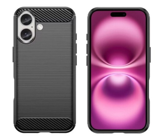 Backcover Carbon_Steel Iphone 16