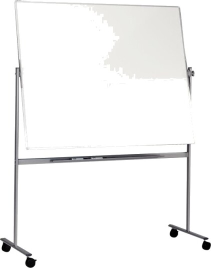 Esselte - Whiteboard - Gulvstående - 1200 X 2000 Mm - Emalje - Magnetisk - Dobbeltsidet - Reversibel - Mobil Esselte - Whiteboard - Gulvstående - 1200 X 2000 Mm - Emalje - Magnetisk - Dobbeltsidet - Reversibel - Mobil