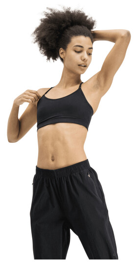 Casall Strappy Sports Bra, sports-BH dame S BLACK
