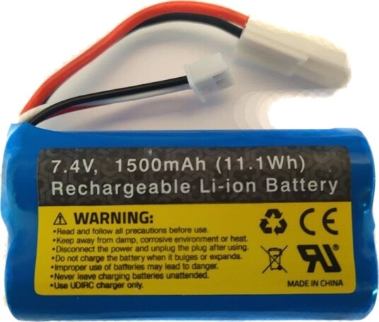 UDI009-12 Rapid 1500mAh batteri - V2 UDI009-12 Rapid 1500mAh batteri - V2