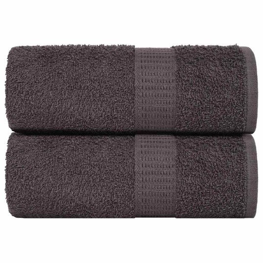  Vaskekluter FROGN 2 stk antrasitt 15x21 cm 360 gsm