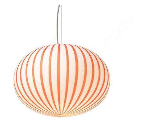 Established & Sons Filigrana Light S3 Ellipse Ø37 - Red Canes