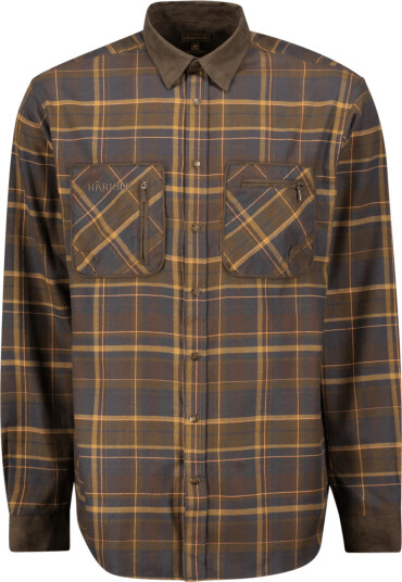 Härkila Pajala Shirt , flanellskjorte , herre XXXL Mellow brown check