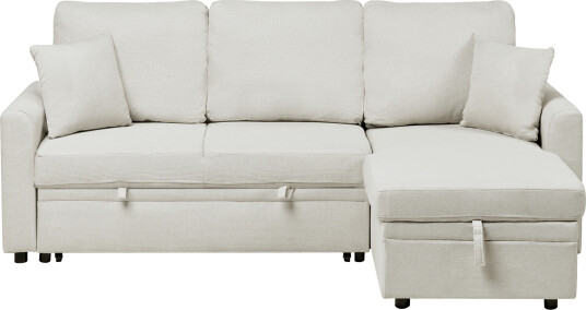 3 seters sofa Nassjo venstrevendt Lys beige