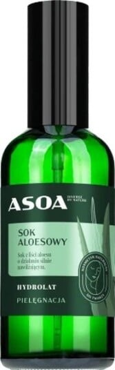 Asoa Hydrolat, Aloejuice 100 Ml Asoa Hydrolat, Aloejuice 100 Ml