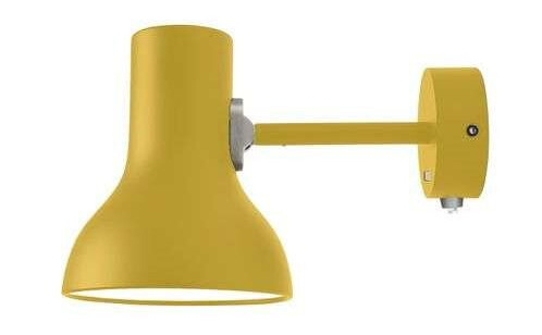 Anglepoise Type 75 Mini Vegglampe Margaret Howell Edition Yellow Oker Anglepoise Type 75 Mini Vegglampe Margaret Howell Edition Yellow Oker