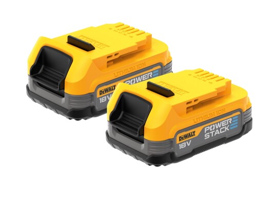 Dewalt 18V 1,7Ah Batteri 2-pakk til Elektriske Verktøy DCBP034E2