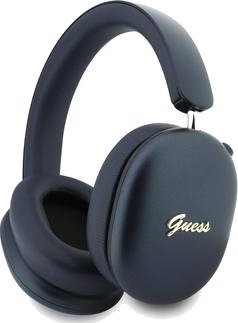 Guess Metallic Finish Gold Script Logo ENC Trådløse hodetelefoner Marine