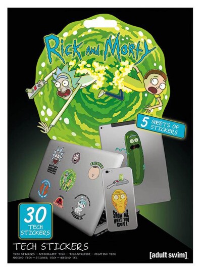 Rick and Morty Klistremerker
