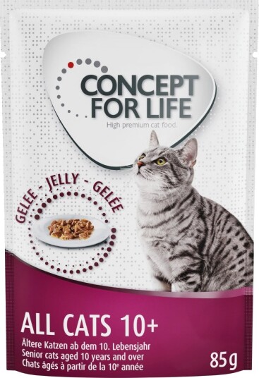 Concept For Life All Cats 10+ I Gelé 24 X 85 G
