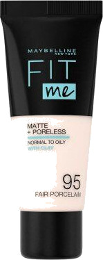 Maybelline Fit Me Matte + Poreless Foundation 095 Fair Porcelain 30 ml