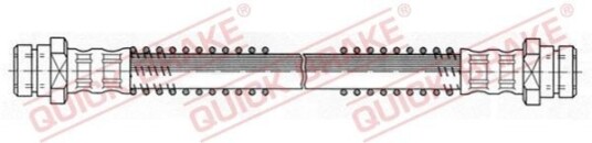 Bremseslange QUICK BRAKE 22.502
