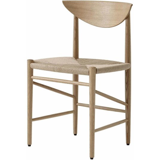 &Tradition &tradition; - Drawn Hm3 Oiled Oak / Paper Cord Spisestoler Hvidt & Mølgaard Tre Farget Papir/tre