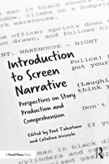 Introduction To Screen Narrative