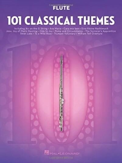 101 Classical Themes For Flute Av Hal Leonard Publishing Corporation