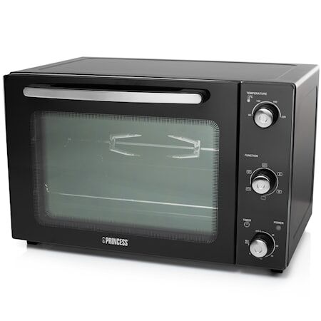 Princess Benkeovn med rotisserie-funksjon, svart 1623401 1713928 Princess Benkeovn med rotisserie-funksjon, svart 1623401 1713928