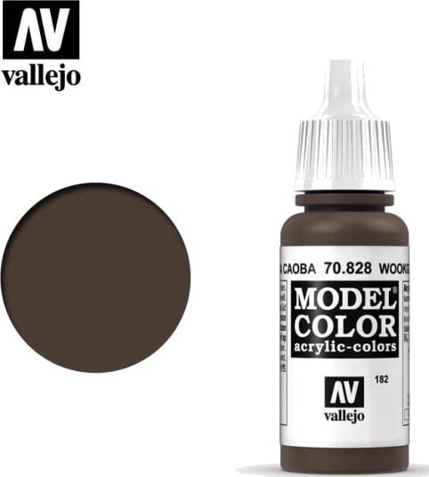 Vallejo Model Color Mahogany 17ml for Modellbygging (70.828)
