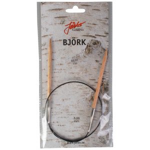 Järbo Björk Rundpinner Bjørk 60cm 5,00mm / 23.6in US8