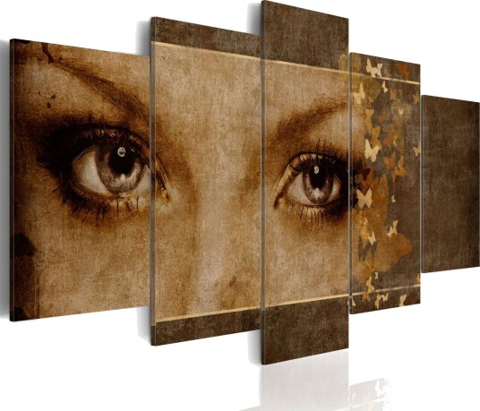Bilde Eyes Like Butterflies 100x50 Artgeist sp. z o. o.