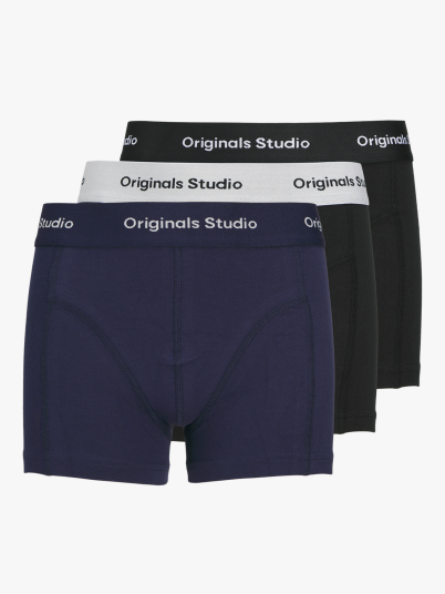 Jack and Jones Junior Vesterbro Solid Trunks 3 Pack Junior Blå 176