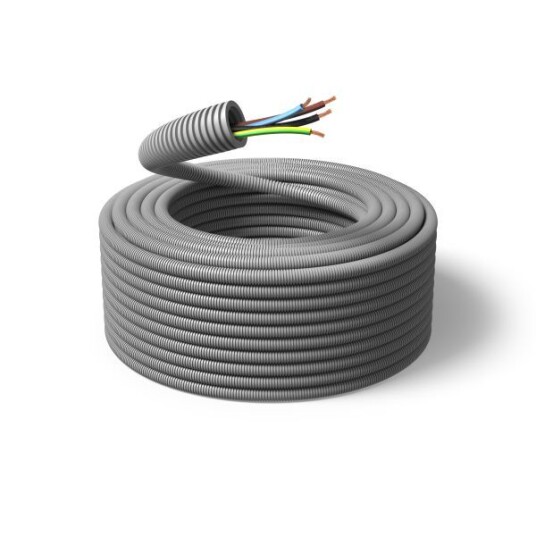 PM FLEX FQ Installasjonskabel forhåndslagt, 100 m 4G 1,5 mm², ytre Ø 16 mm