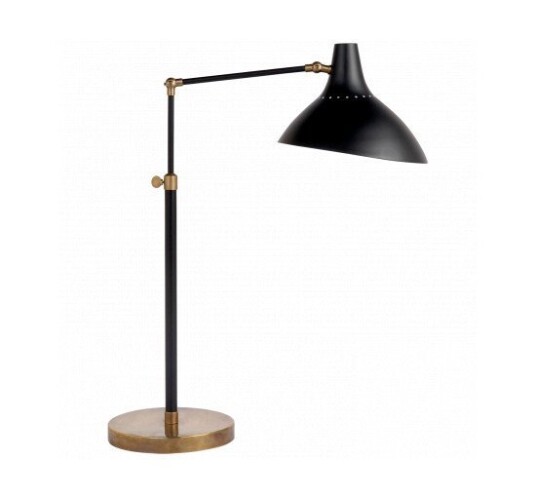 Charlton Table Lamp Black