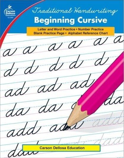 Traditional Handwritin Beginning Cursive