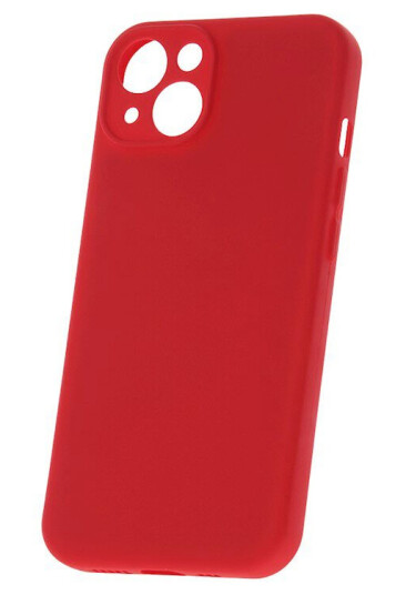 Mobilbakdeksel Setty Iphone 15 Pro, Silikon, Rød Mobilbakdeksel Setty Iphone 15 Pro, Silikon, Rød