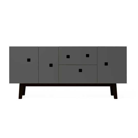 Zweed Peep M2 Mediabenk Slate Grey/Sorte Ben