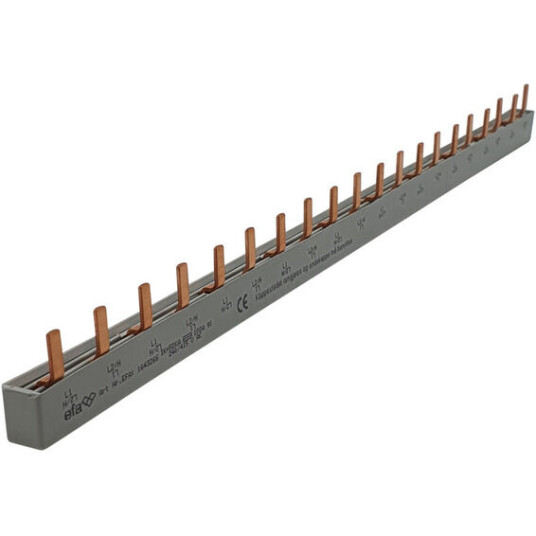 EFA Samleskinne stift S2/10 L1-L2 10mm² 20 mod - 1643266