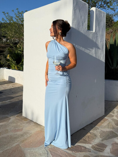 BYIC Andrea Maxi Dress Blå L BYIC Andrea Maxi Dress Blå L